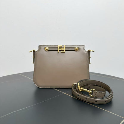 Fendi By The Way Two-Way Bag Beige Shoulder Bag
