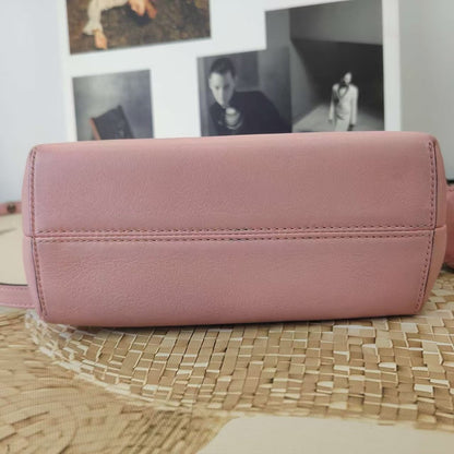 Fendi  Shoulder Bag Pink Leather Small