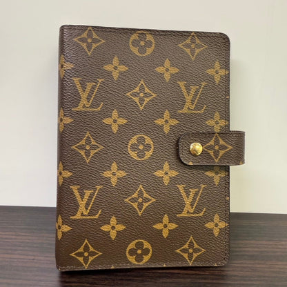 Louis Vuitton Monogram Agenda MM Brown Notebook