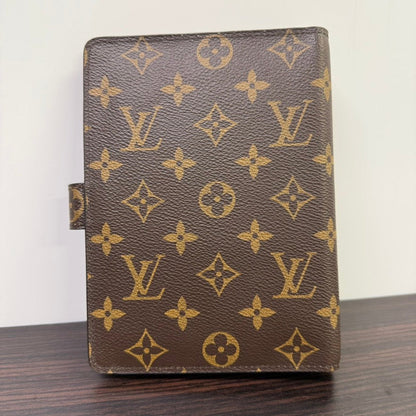 Louis Vuitton Monogram Agenda MM Brown Notebook