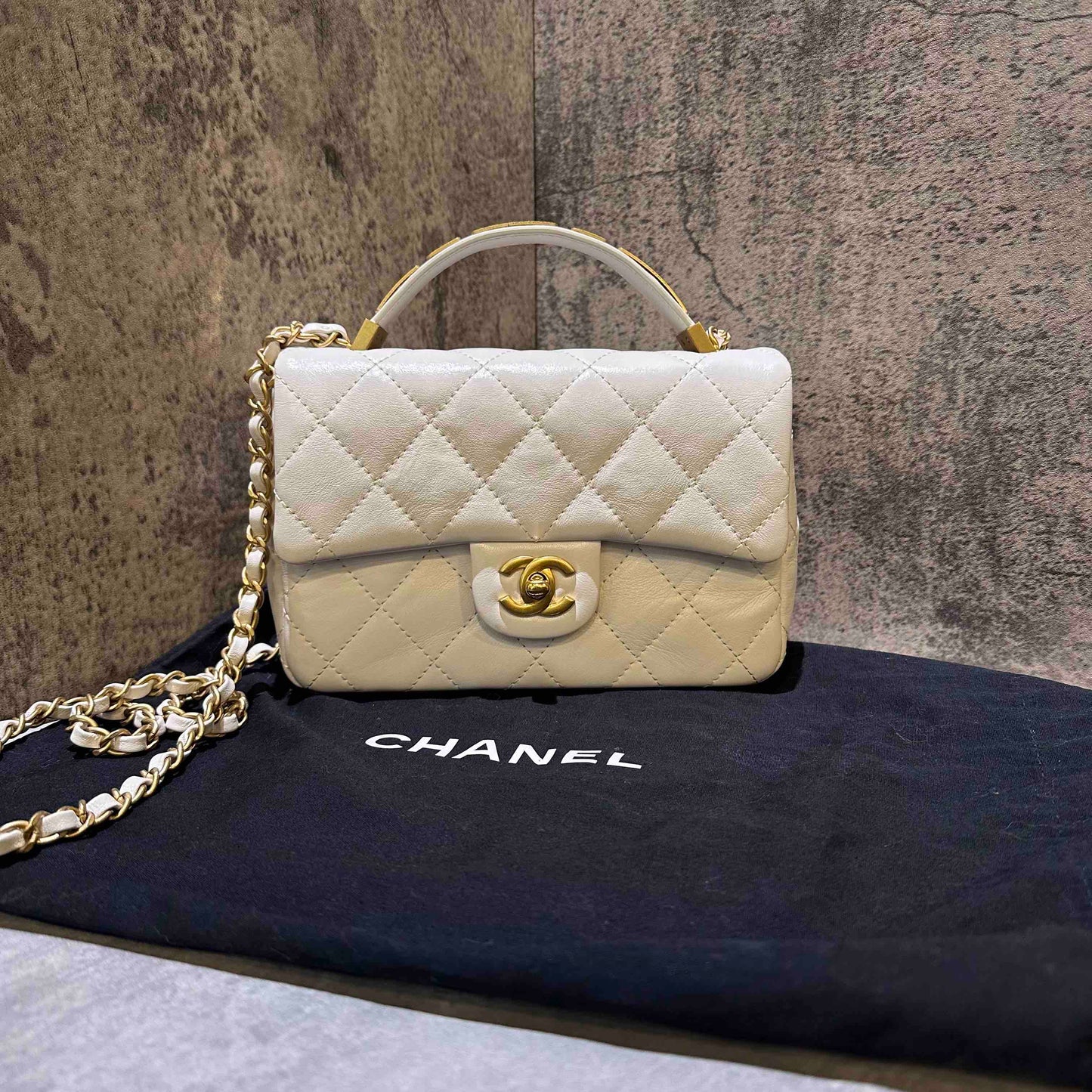 🛍️Chanel p seasonal style handlebag