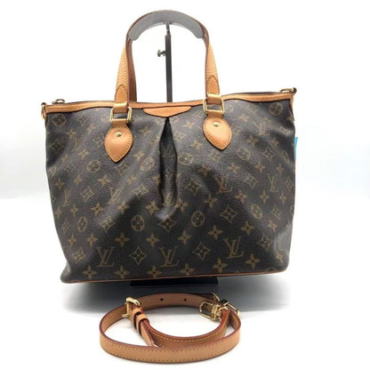 Louis Vuitton Monogram Two-Way Bag Brown LYW1357
