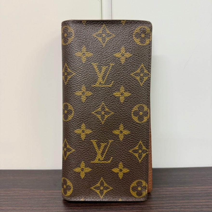 LV Monogram Long Wallet Personalized K.M LB110361