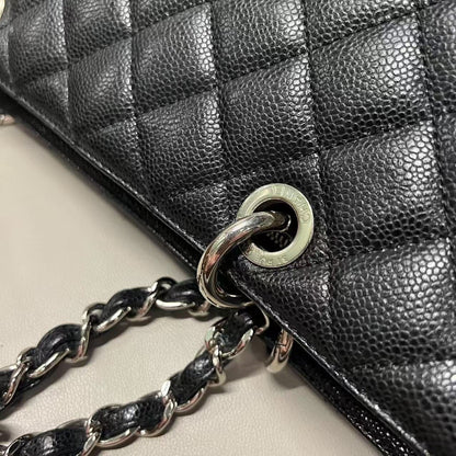 Chanel GST Black Quilted Leather Tote Bag