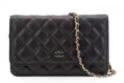 Chanel Quilted Flap Bag in Black Leather - Condition