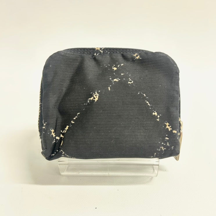 CHANEL Coin Case Black Leather Small Wallet
