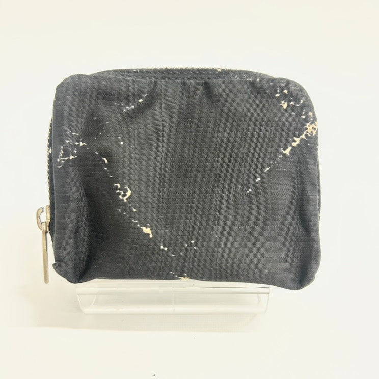 CHANEL Coin Case Black Leather Small Wallet