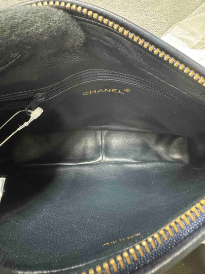 Chanel Tassel Camera Bag JZ Black Leather Crossbody