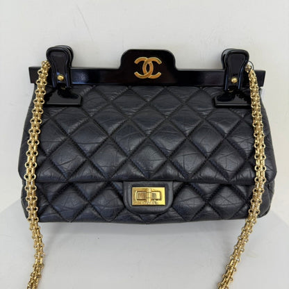 Rare✨Chanel Calfskin Hanger Flap Bag Medium IW
