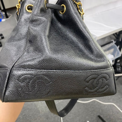 vintage Chanel bucket bag E