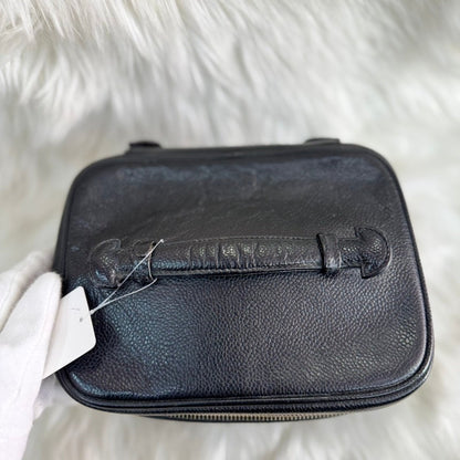 Chanel CC Vanity Bag - Caviar Black Leather Handle Bag