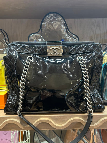 Chanel Preloved Black BMZ Shoulder Bag