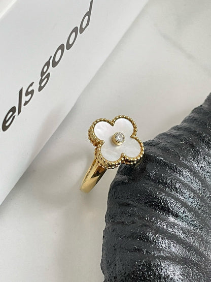 Preloved💕 Van Cleef & Arpels Vintage Alhambra Ring (size ) #