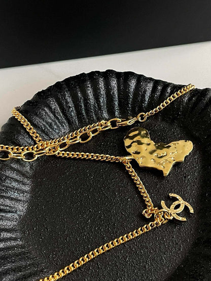 Un🆕 Chanel A Africa Continent Necklace #