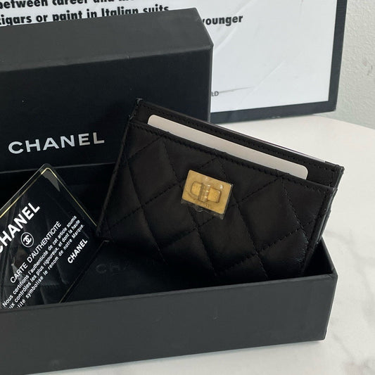 Unused🆕 Chanel 2.55 Card Holder (2020) #13866
