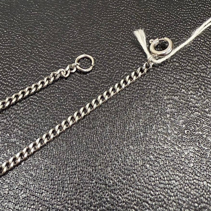 Preloved Chanel Coco Necklace 05P FM0014 Silver Pendant