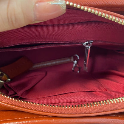 Chanel Gabrielle Patchwork Orange Shoulder Bag