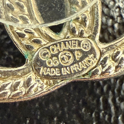Chanel Coco Post Earrings P FM Gold Earrings