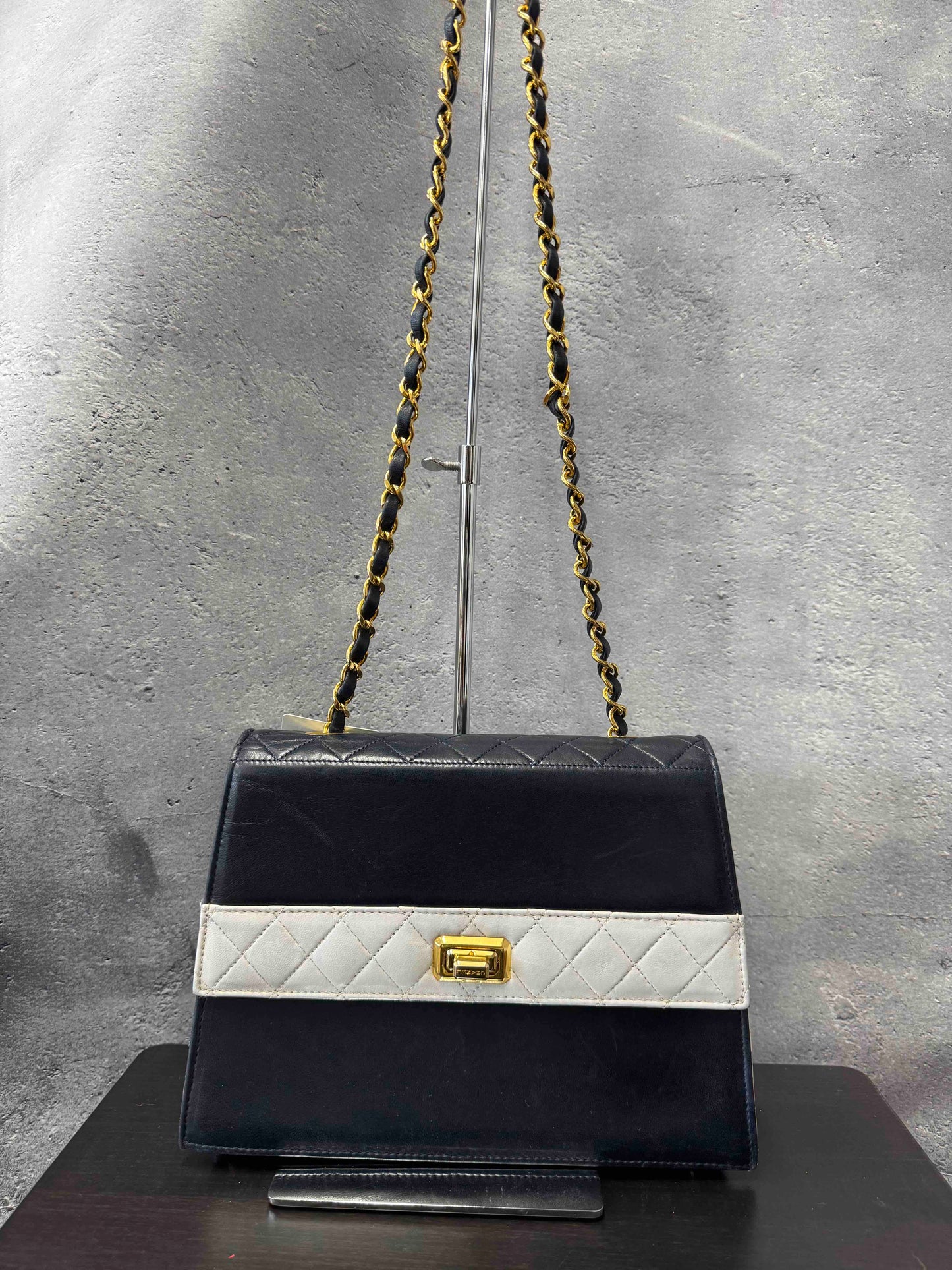 Chanel Assorted Color Leather Shoulder Bag JZ