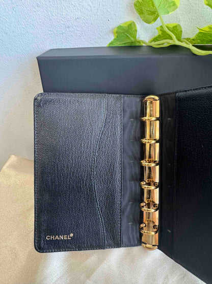 Chanel Notebook RE Black Leather
