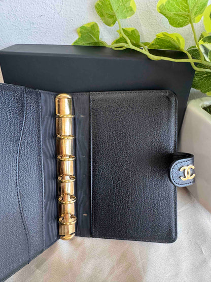 Chanel Notebook RE Black Leather