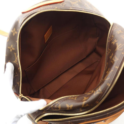 Louis Vuitton Soft Hat Trunk Monogram Boston Bag Brown PVC Leather