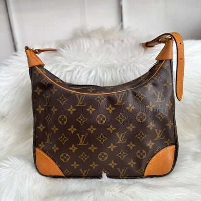 Louis Vuitton Monogram Boulogne Brown Shoulder Bag