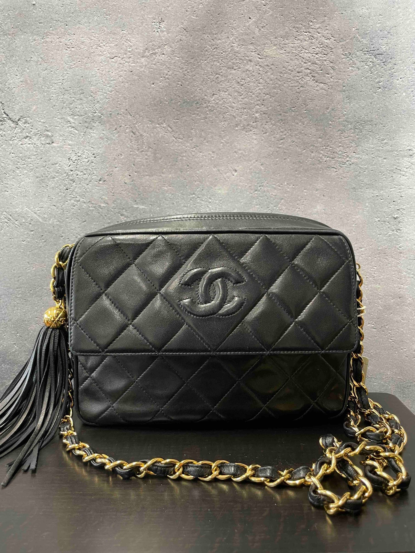 Chanel Vintage Black Camera Bag RE – Leather Shoulder Bag