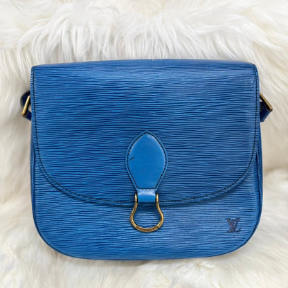 Louis Vuitton Epi Saint Cloud Crossbody Blue Bag