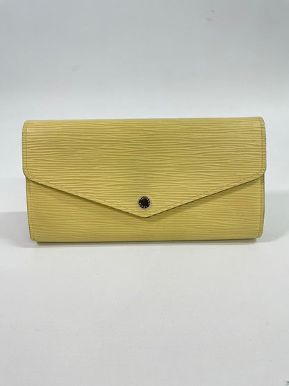 Louis Vuitton Epi Yellow Wallet