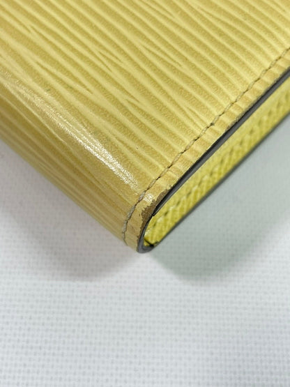 Louis Vuitton Epi Yellow Wallet
