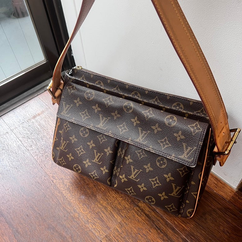 LV Monogram Viva Cite Shoulder Bag AG303