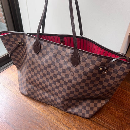 LV Damier Neverfull Tote Bag AG257