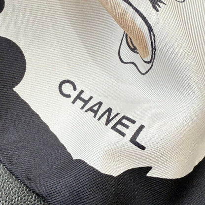Chanel Preloved GT6099 Silk Scarf Multicolor