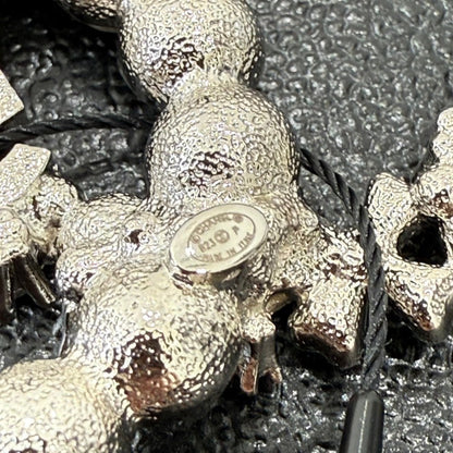 Chanel Coco Rhinestone Pearl Brooch