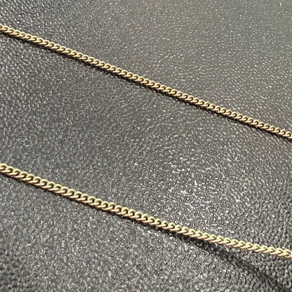 Chanel Coco Necklace GT Gold Chain Red Pendant
