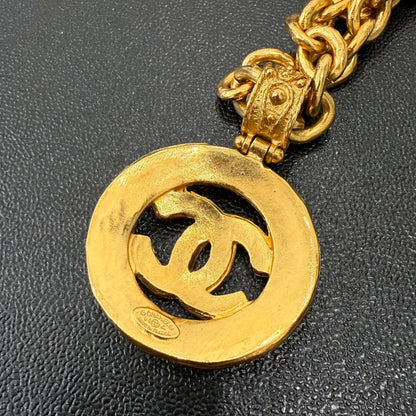 Vintage Chanel Coco Lava Chain Necklace P GT