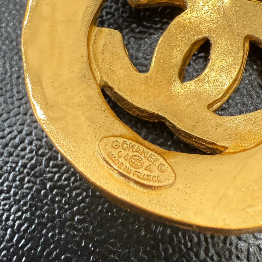 Vintage Chanel Coco Lava Chain Necklace P GT