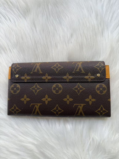 Louis Vuitton Monogram Canvas Elysee Wallet Brown