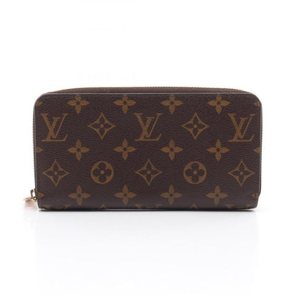 Louis Vuitton Zippy Wallet Monogram Brown PVC Long Wallet