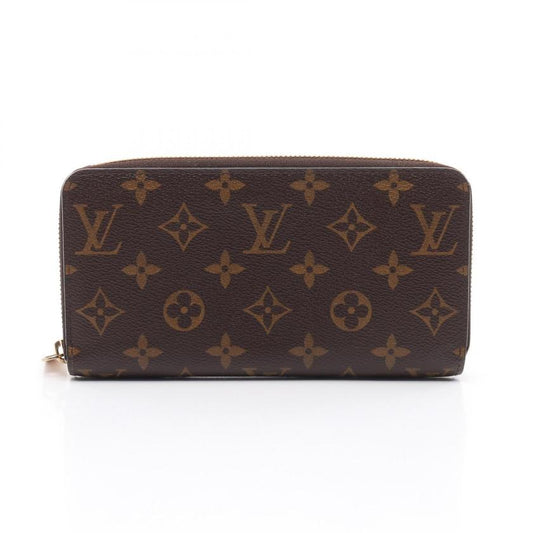 Louis Vuitton Zippy Wallet Monogram Brown PVC Long Wallet