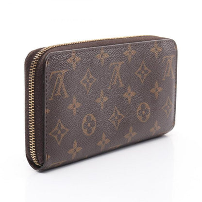 Louis Vuitton Zippy Wallet Monogram Brown PVC Long Wallet