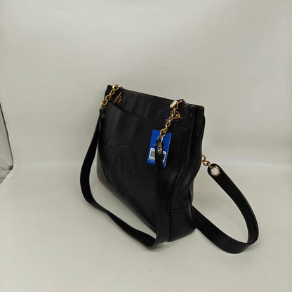 Chanel Black Caviar Vintage Shoulder Bag