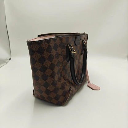Louis Vuitton Cassia Tote Damier Ebene Checkered Crossbody Bag