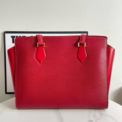 Vintage💎 Louis Vuitton Epi Leather Tote Bag (1998) #13403