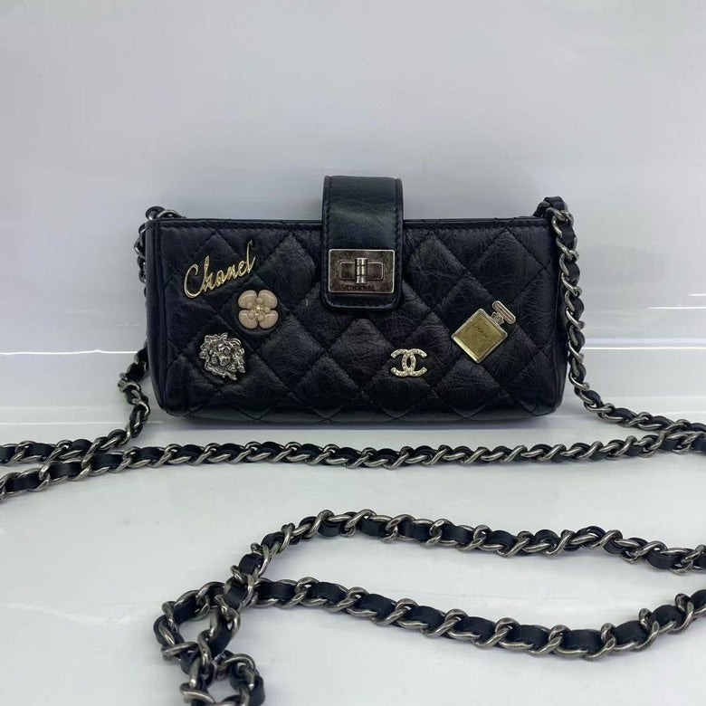 Chanel HY Quilted Black Crossbody Bag