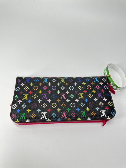 LV black Murakami wallet