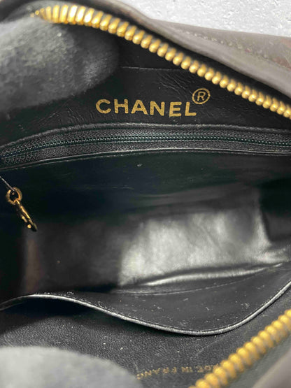 Chanel Camera Bag RE Black Quilted Leather Crossbody