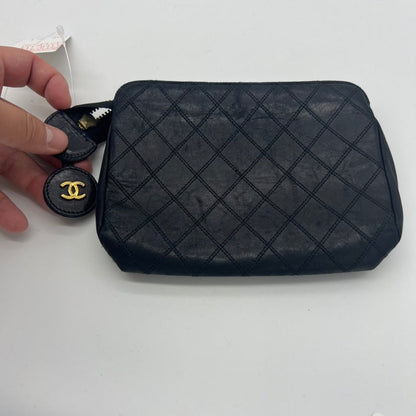 vintage Chanel pouch bag A