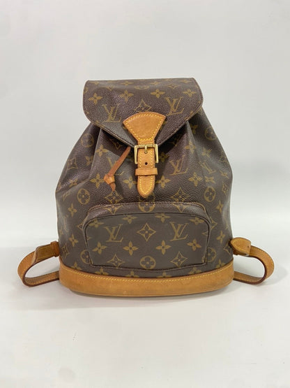 Louis Vuitton Montsouris MM Monogram Brown Backpack